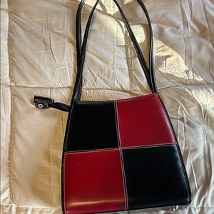Stylish Black and Red Women's Bag